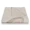 50" x 60" Lamb with Flower Crown Coral Fleece Blanket